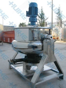Natural Gas Heating Jacketed Cooking Pot