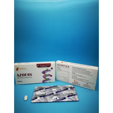 أزيثروميسين أقراص قابلة للتشتت 250 ملغ