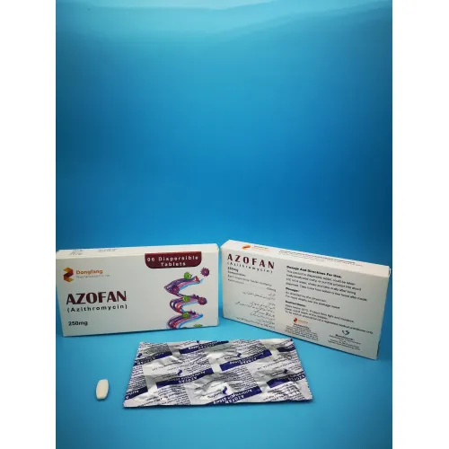 أزيثروميسين أقراص قابلة للتشتت 250 ملغ
