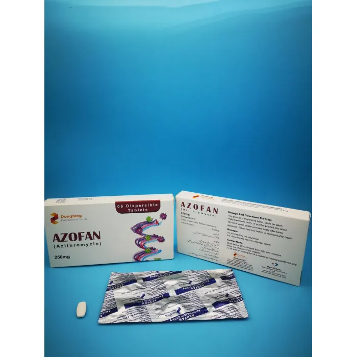 أزيثروميسين أقراص قابلة للتشتت 250 ملغ