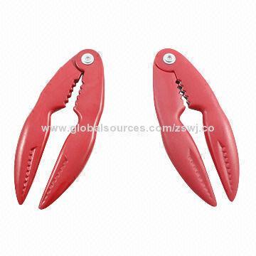 Non-stick Crab Claw Shape Paint Spraying Aluminum Alloy Nut Cracker