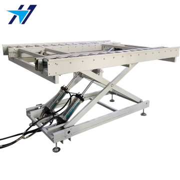 Hydraulic roller lifting platform