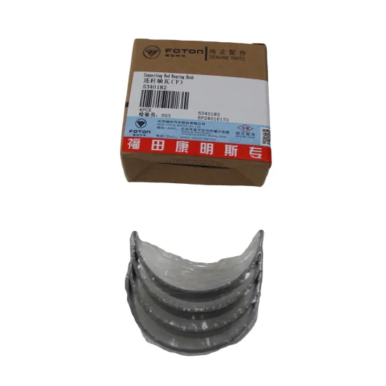 ISF2.8 Diesel Engine Lower Connecting Rod Bearing 5340182 for Light Cargo Pickup Truck