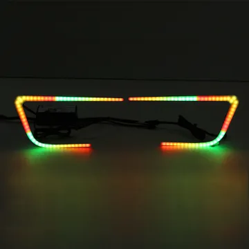 RGBW Lighting Boards with Milky Cover and C-Rings for 2015-2023 Subaru WRX STI Custom Lighting Solutions