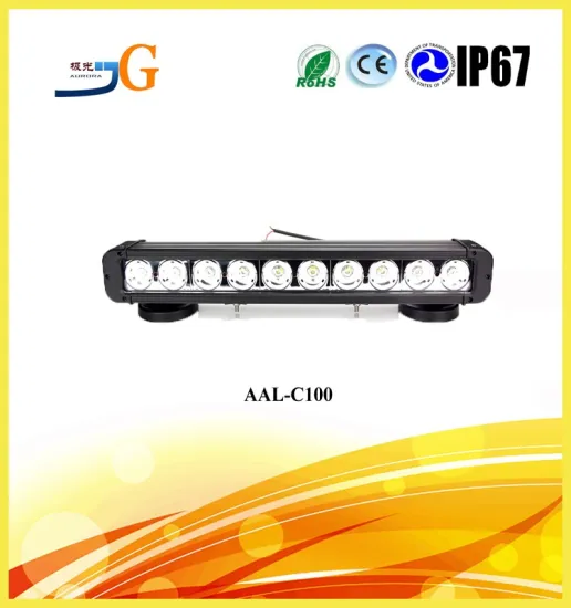 China Car Truck Led Headlight 17Inch 100W Cheap Led Light Bar Offroad