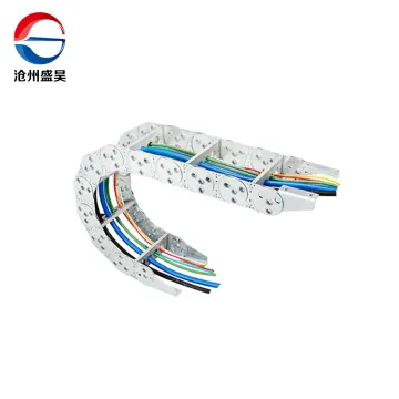 Steel Drag Chain for Hydraulic Hose and Cable Management