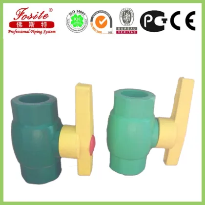 ppr ball valve /ppr stop valve/ppr darked valve