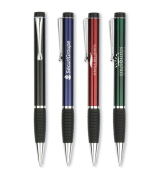 Twist brass ball pen