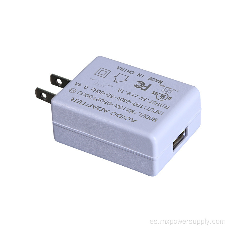 UL 5V2A Cargador de viajes USB