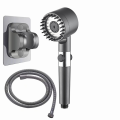 New High water pressure 3 functions point jet function With boost message function with stop bottom hand shower bathroom shower