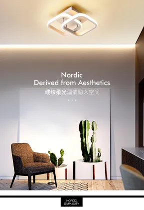 Modern LED Aisle Ceiling Lights for Bedrooms, Living Rooms, Corridors, and Balconies