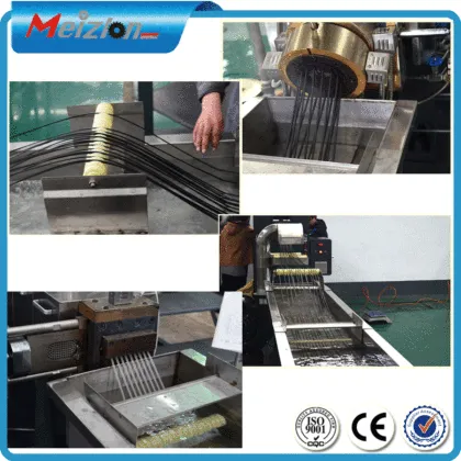 Nanjing meizlon plastic granules extruder machine plasticwastes recycling