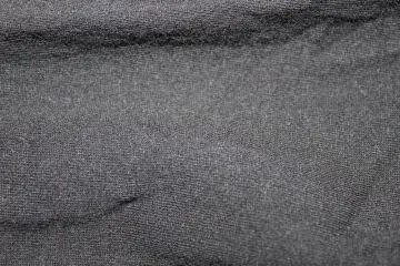 organic cotton rib knit fabric