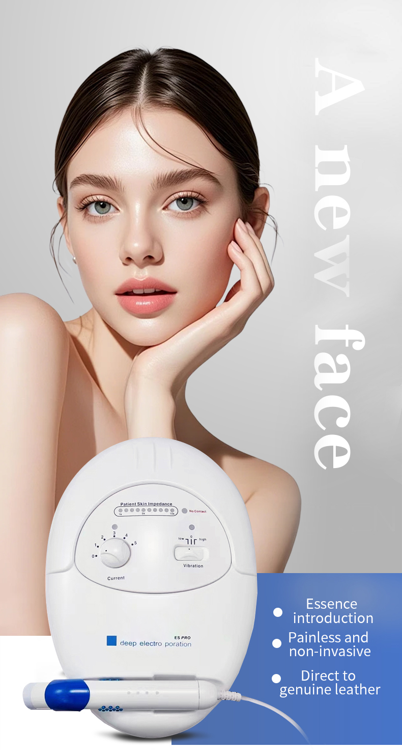 Skin whitening electroporation machine