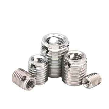 Steel Stainless Steel Self-Tapping Sleeve Thread Insert M4 M16 Slotted Internal External