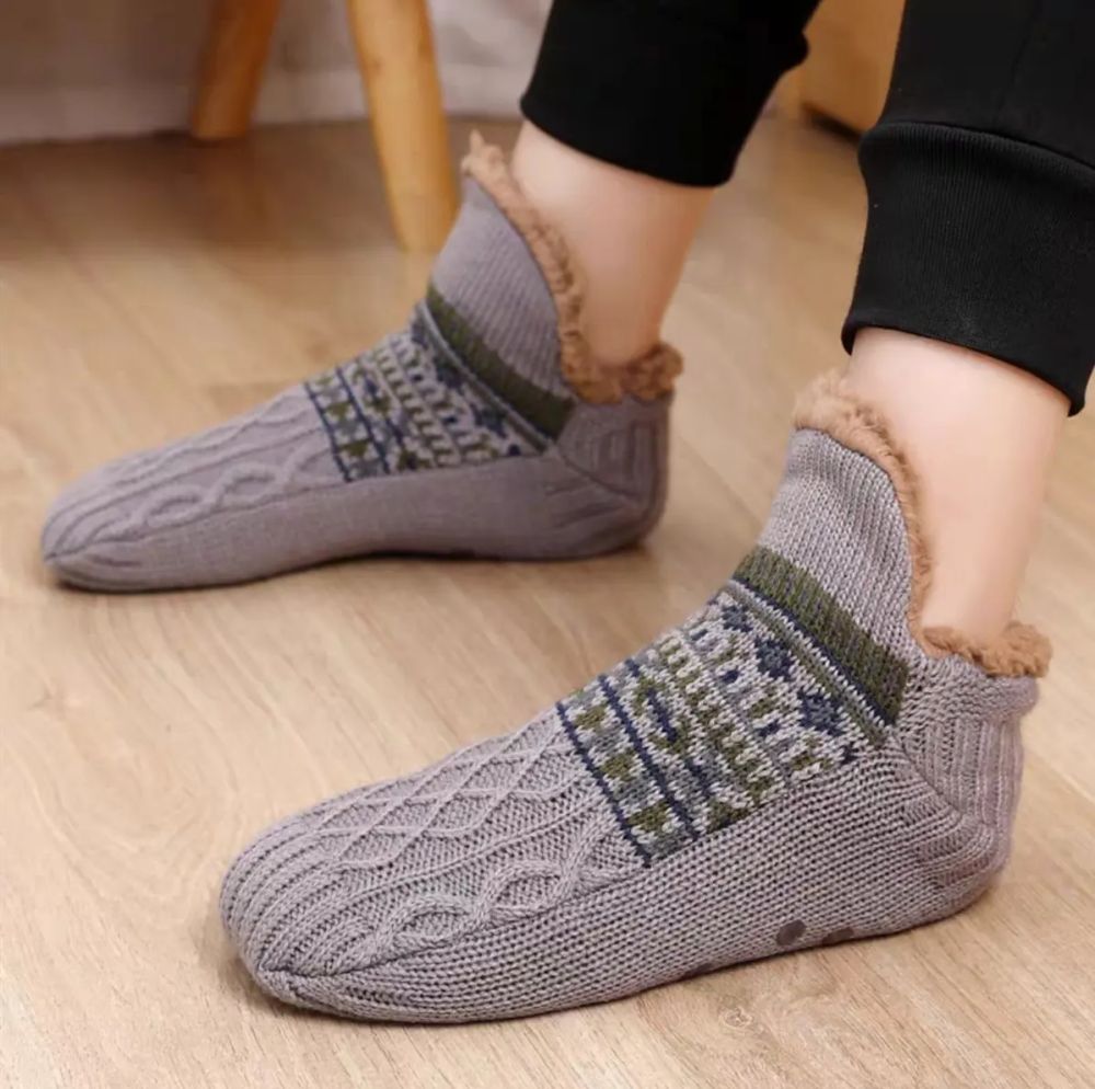 Knitted Thicken Slipper Socks