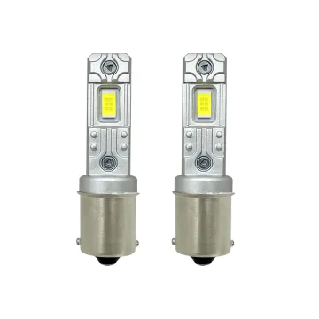 60W CANBUS P21W LED BA15S BAU15S 1156 Reverse Light 4000Lumens T20 3156 T25 7440 Car LED Bulbs for Turn Signals