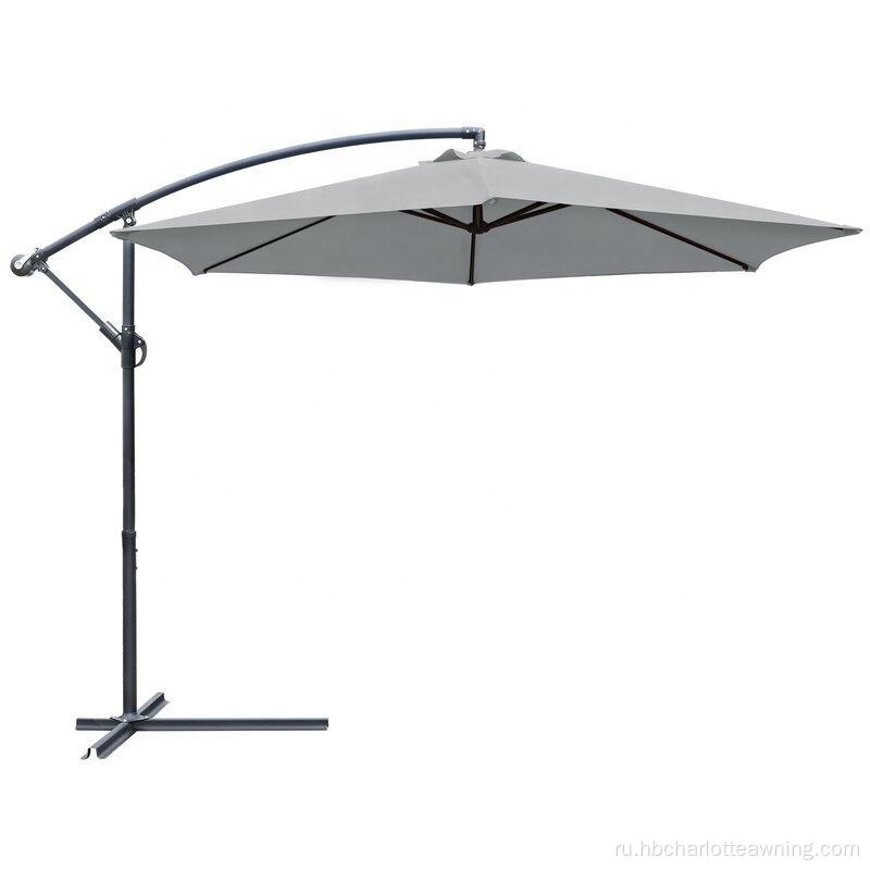 Патио консольное смещение висящего зонта