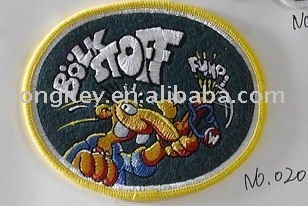 flat embroideries