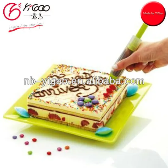 Cake Cookie Pastry Icing Decorating Syringe Cream Chocolate Pen