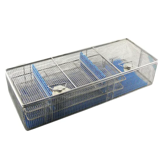 Orthopedic instruments Autoclave sterilization tray