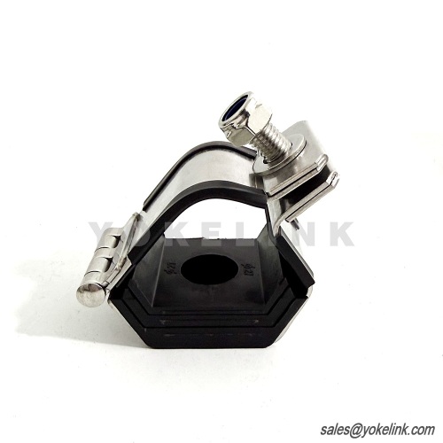 T-3035 Nízkokouřové trojlískové kabelové příchytky pro 30-35mm kabel se šroubem M8