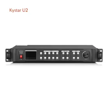 Kystar HD LED Video Processor, 2560×1536@60Hz Matrix 1x2 Video Wall Controller- U2