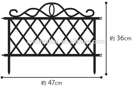 Garden Border Fence,PP Garden Fence