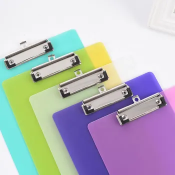 OMOI Custom A4 PP Clip File Folder - Hot Sale OEM Plastic Board Folder