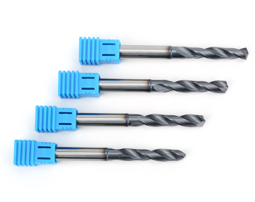 Gerudi Tungsten CarbideTwist Dengan alatan Lubang Penyejuk
