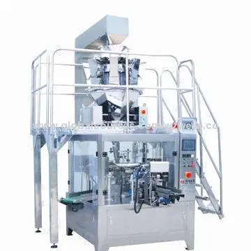 Granule Rotary Preformed Bag Packing Machine