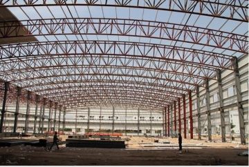 Fire-proof Wind Resistance Steel Frame Structures For Logistic Center