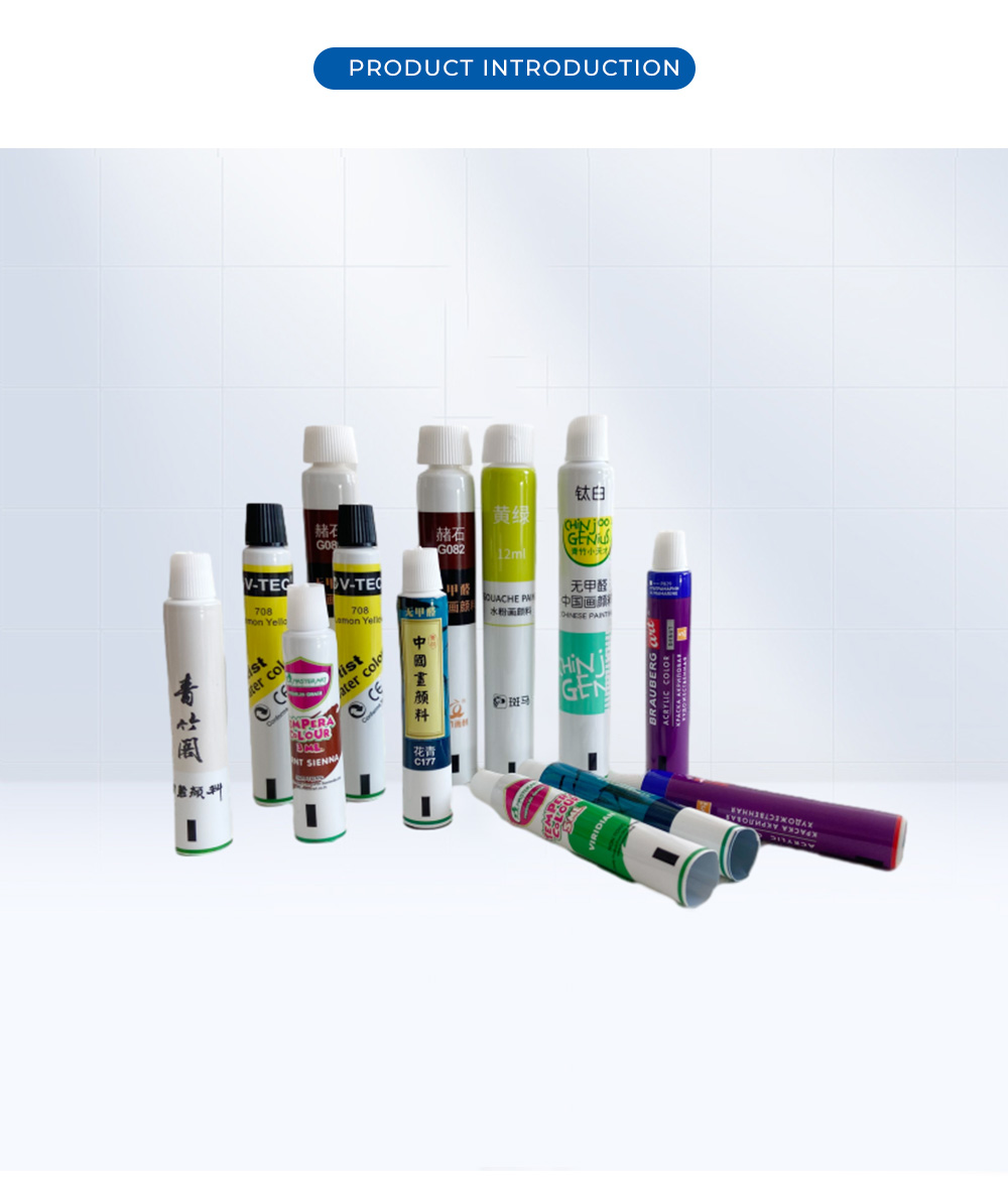 Mixed Artist Paint Laminated Tubes X