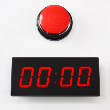 CHEETIE 4 Digit LED Digital Display 10 Seconds Challenge Timer