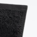 Sweat workout cotton towel black gym towel