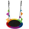 Waterproof Outdoor Swing Seat with 360° Swivel Playground