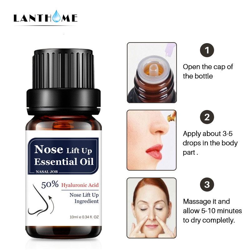 Beauty Nose Essential Oil Camellia Seed Oil Jojoba Oil Moisturizing 10ml Nose Care Essential Oil