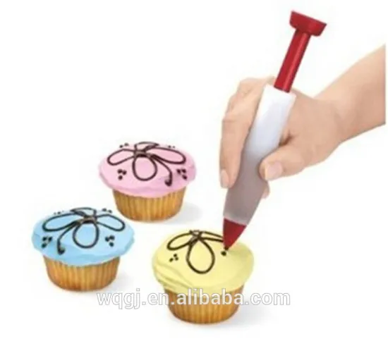 Fondant Chocolate Pen silicone Cake Decoration Tools for baking tool