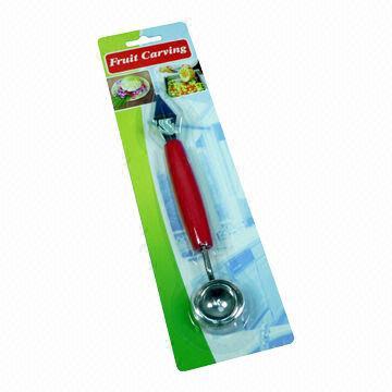 Melon Baller and Pear Corer with Solid Plastic Handle