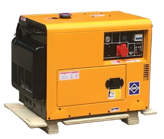 Portable 4-Stroke 10kVA Air-Cooled Diesel Generator with Silencer