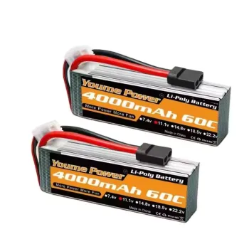 4000mAh 3S 11.1V T Plug LiPo Battery for RC Drones and UAVs