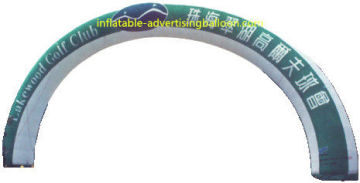 10m Fashion Inflatable Arch , Inflatable Entrance Arch Made Of Oxford For Advertising