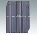 Hot sale double bent interlocking roofing tiles, grey clay roof tiles for sale