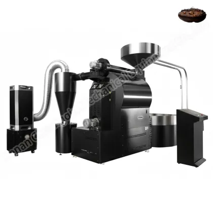 Industrial 60KG Coffee Roaster Machine - Hot Air Coffee Roaster 50kg Industrial Coffee Bean Roaster