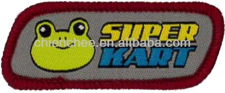 Super Kart Woven Emblems