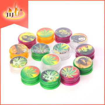 Wholesale Price High Quality Tobacco Plastic Grinder JL-036J