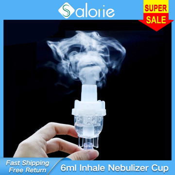 6ml Inhale Nebulizer silent Ultrasonic inalador nebulizador Children Adult kids inhaler atomizer Medicine Atomized Cup