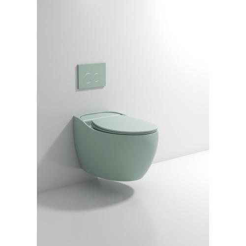 Wall hung toilet with concealed cistern ceramic