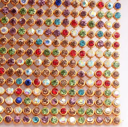 DIY Wedding Diamond Mesh Wrap Roll Sparkling