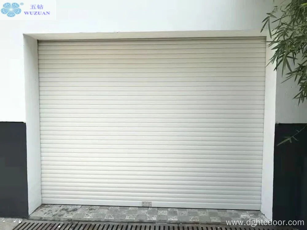 Double Layer Security Aluminum Roll up Shutter Doors